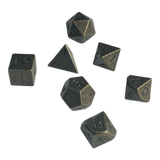 Mini Messing Würfel-Set (10mm)