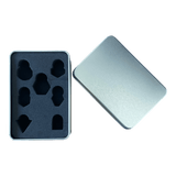 Würfel Stube Metalletui für 7er Sets