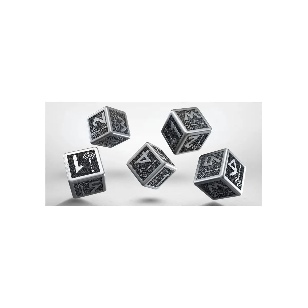 MetallWürfel Zwerg W6 Set