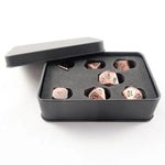 Waerfel Stube MetallWürfel Set antique copper