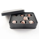 Waerfel Stube MetallWürfel Set antique copper