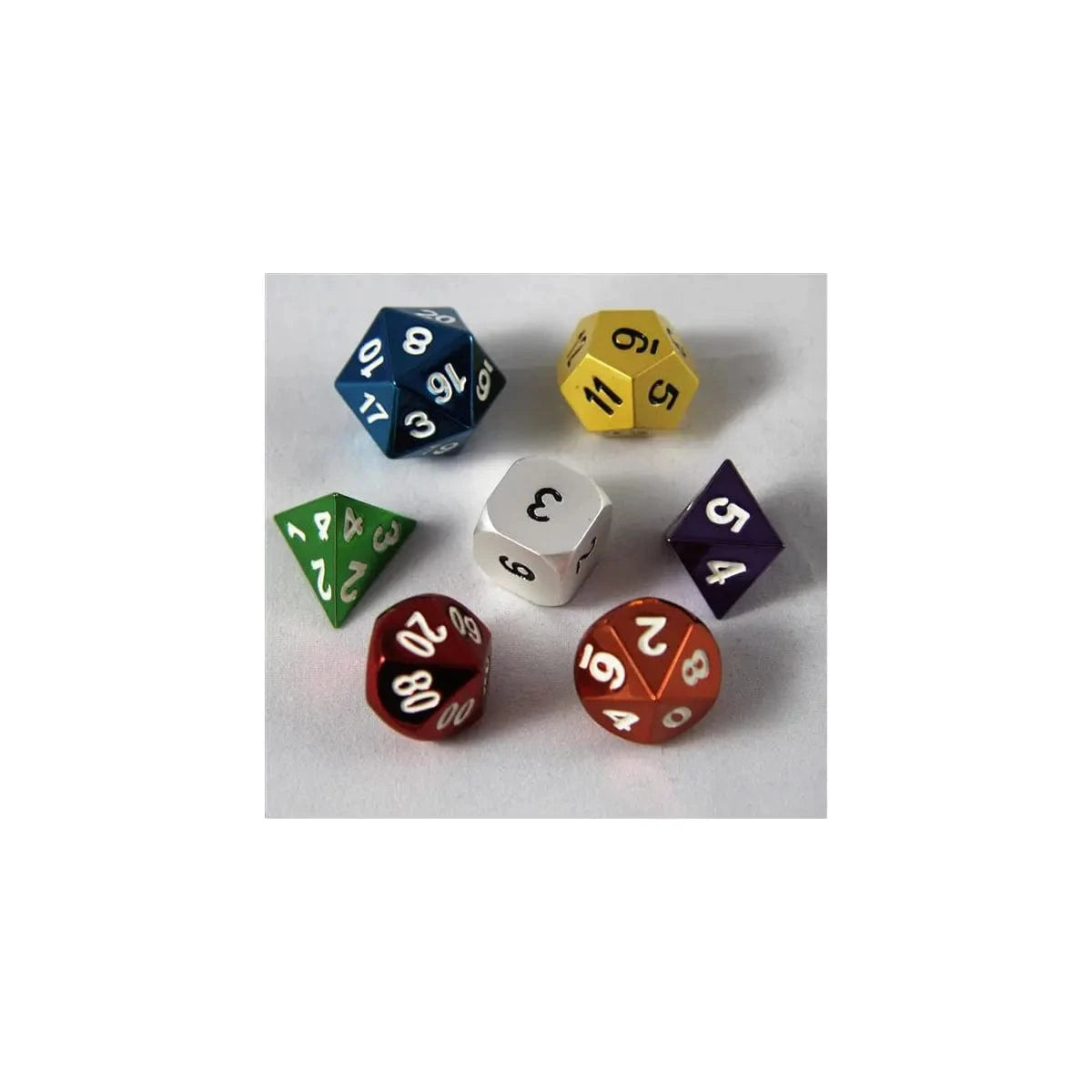 Blackfire MetallWürfel Set Gem multicolor