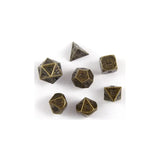 Blackfire MetallWürfel Set Gun Metal