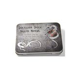 Blackfire MetallWürfel Set Nickel Schwarz