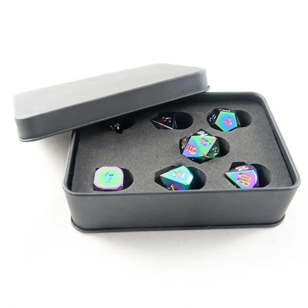 Waerfel Stube MetallWürfel Set rainbow