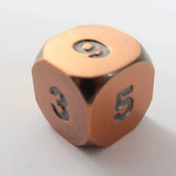 Waerfel Stube MetallWürfel W6 antique copper