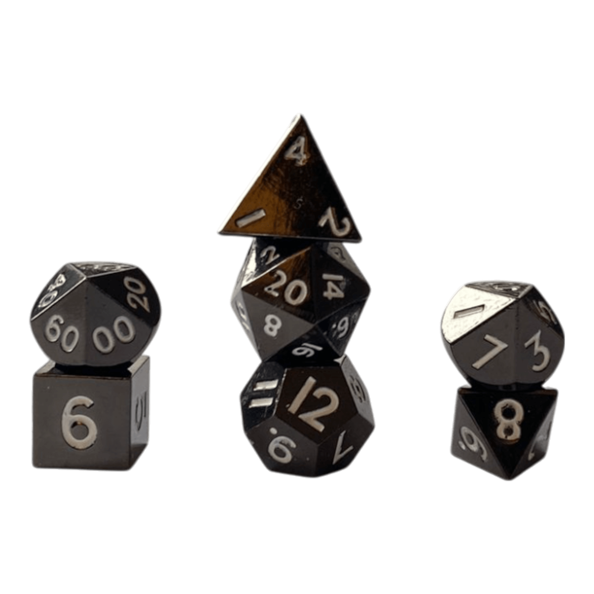 Würfel Stube Mini Nickel Würfel-Set (10mm)