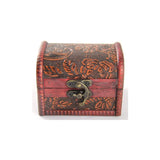 Bartl Mini Truhe mit Leder Design 12