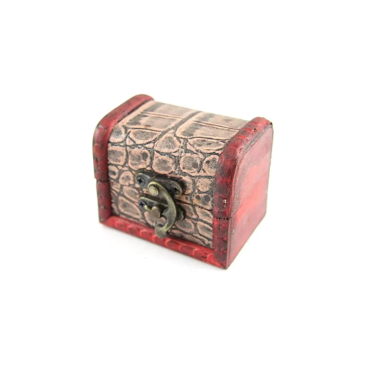 Bartl Mini Truhe mit Leder Design 4