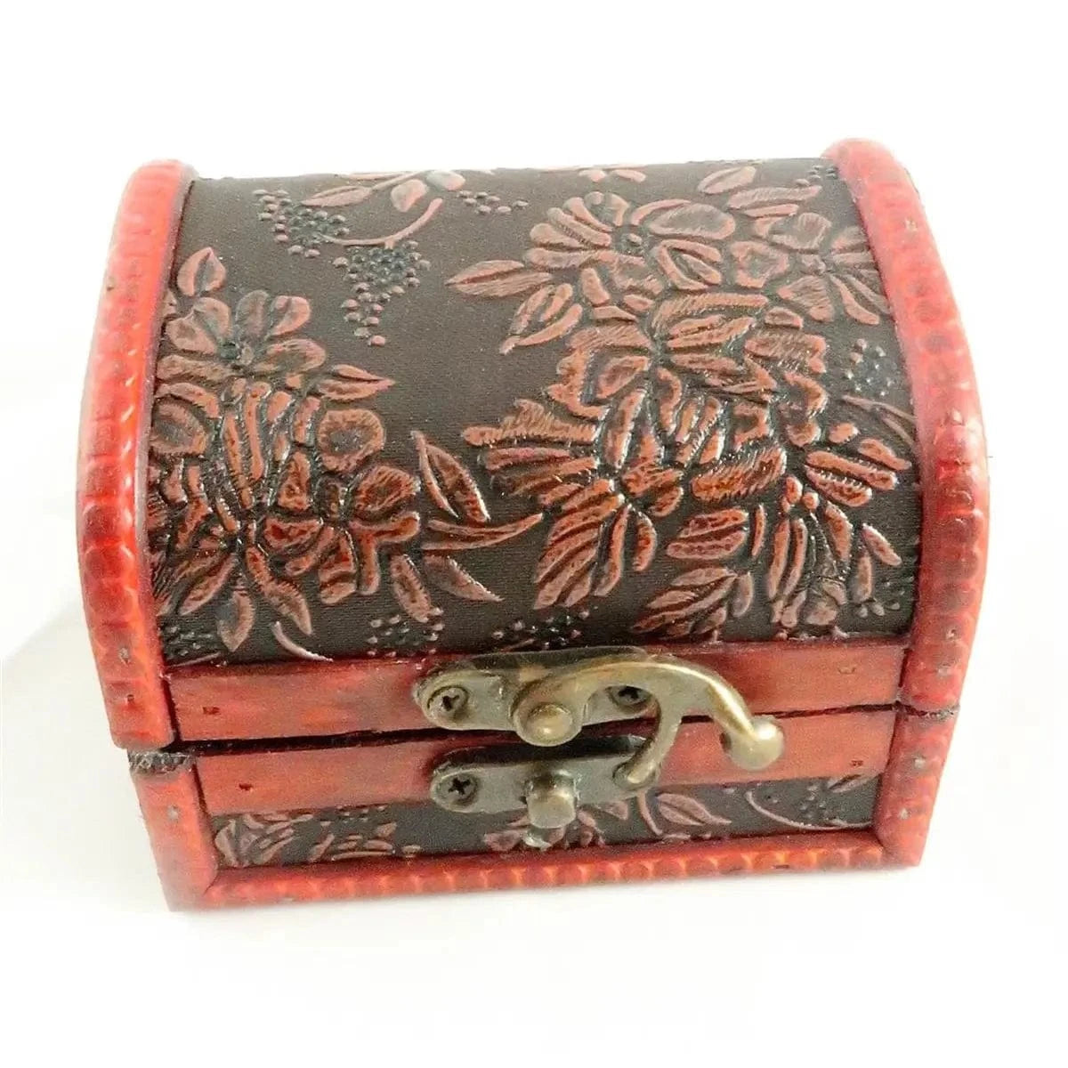 Bartl Mittlere Truhe mit Leder Design 14