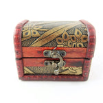 Bartl Mittlere Truhe mit Leder Design 7