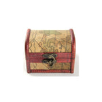 Bartl Mittlere Truhe mit Leder Design 9