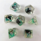 Waerfel Stube Moss Dice black/green Set