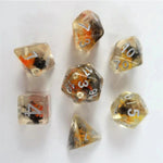Waerfel Stube Moss Dice black/orange Set
