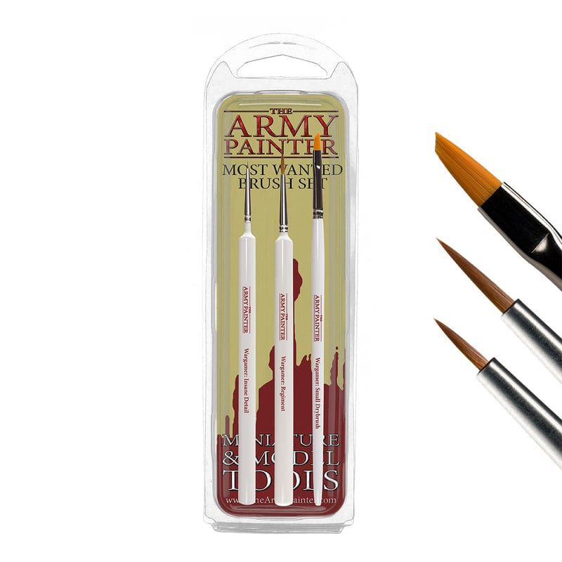 The Army Painter Most Wanted Pinsel Set