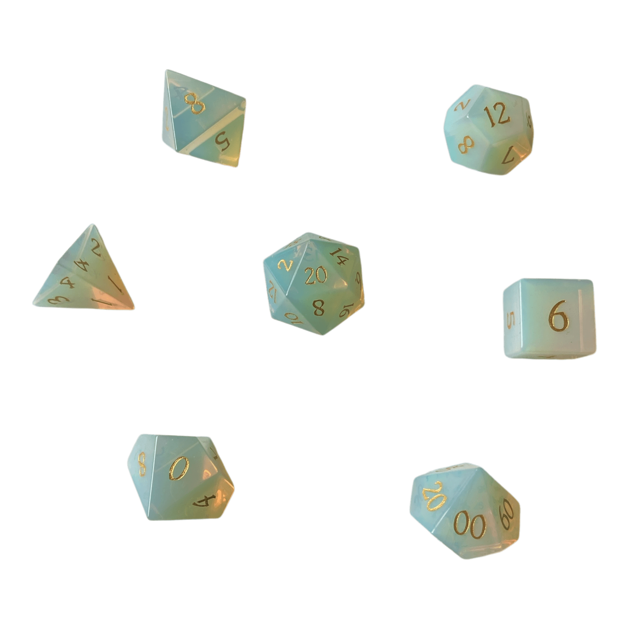 Waerfel Stube Opalite Glaswürfel Set