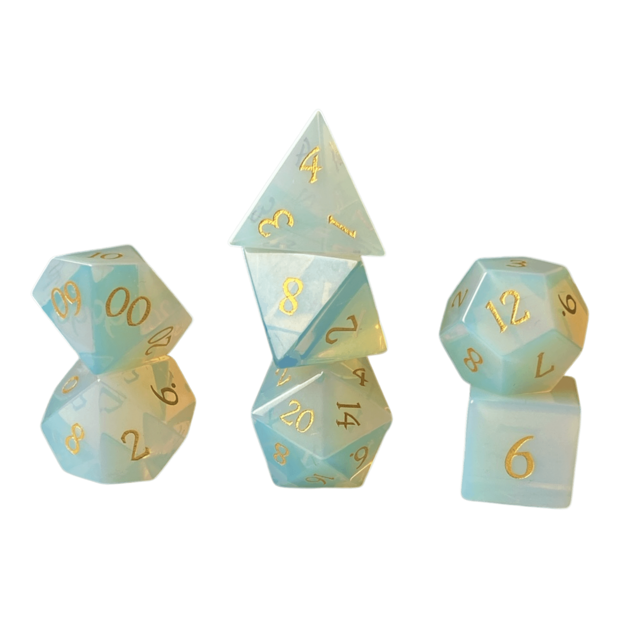 Waerfel Stube Opalite Glaswürfel Set