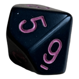 Chessex Opaque Black/Pink W10