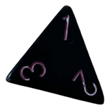 Chessex Opaque Black/Pink W4