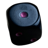 Chessex Opaque Black/Pink W6 (12mm)