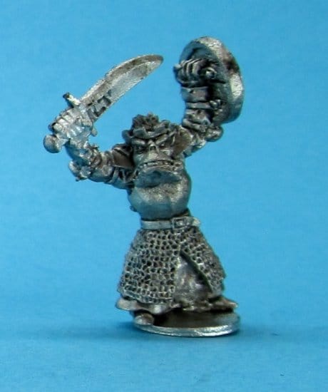 Ral Partha Orc Champion with Sword and Shield