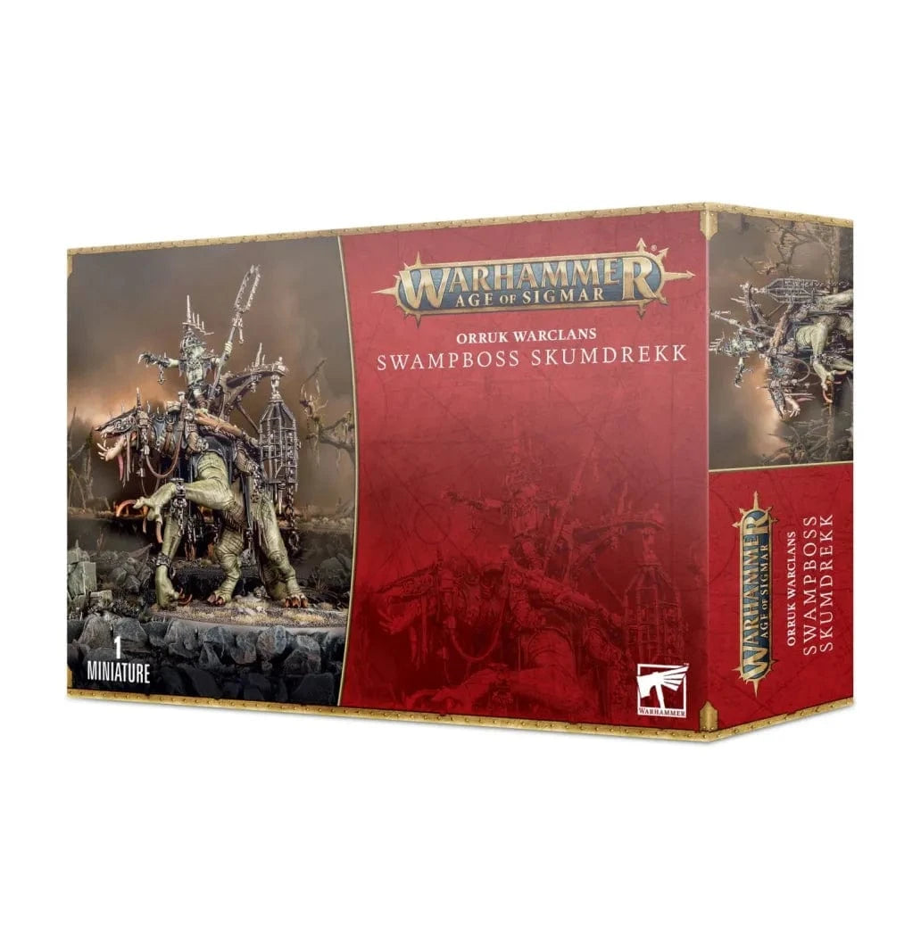 Games Workshop ORRUK WARCLANS: SUMPFBOSS SKUMDREKK
