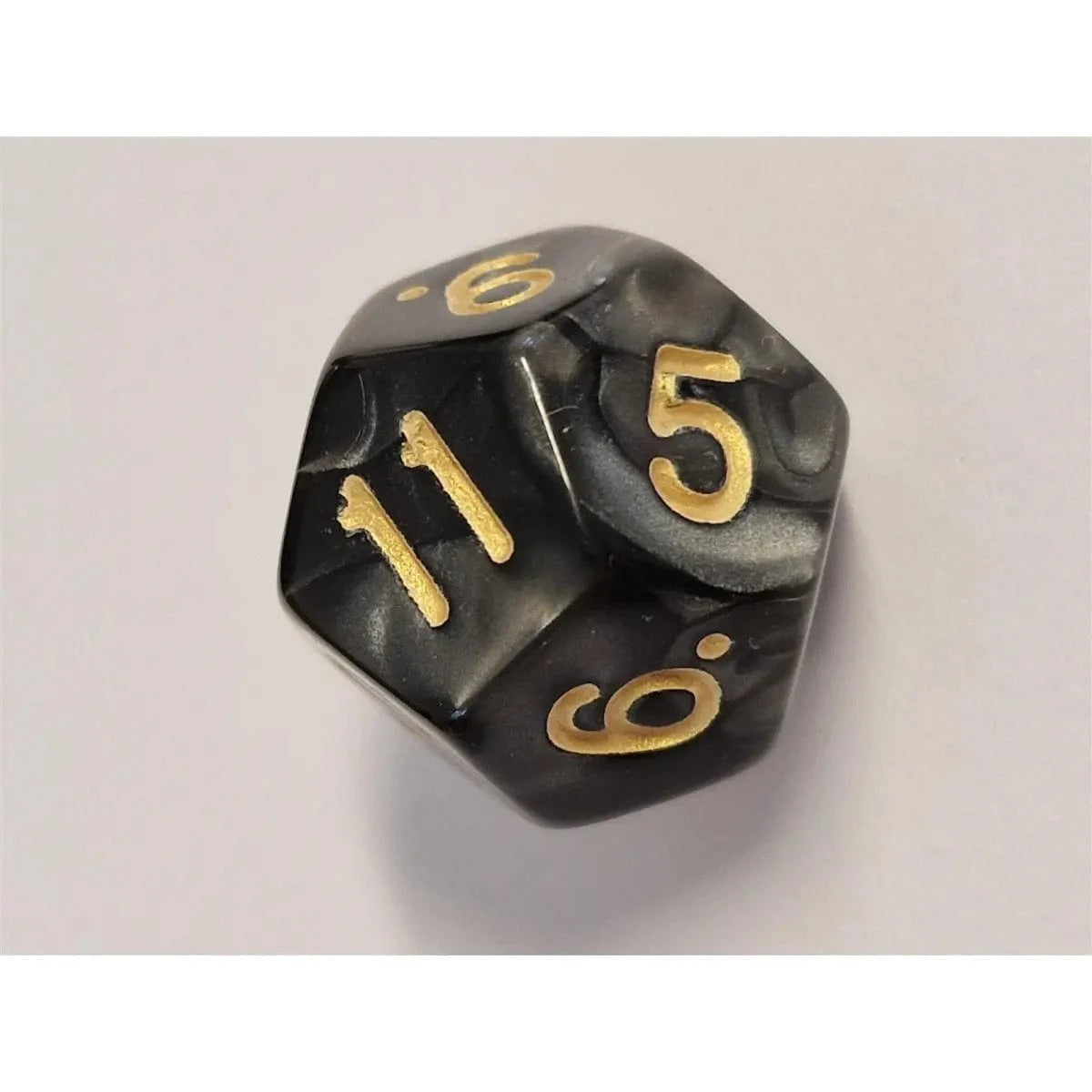Waerfel Stube Perlmutt schwarz-grau/gold Set