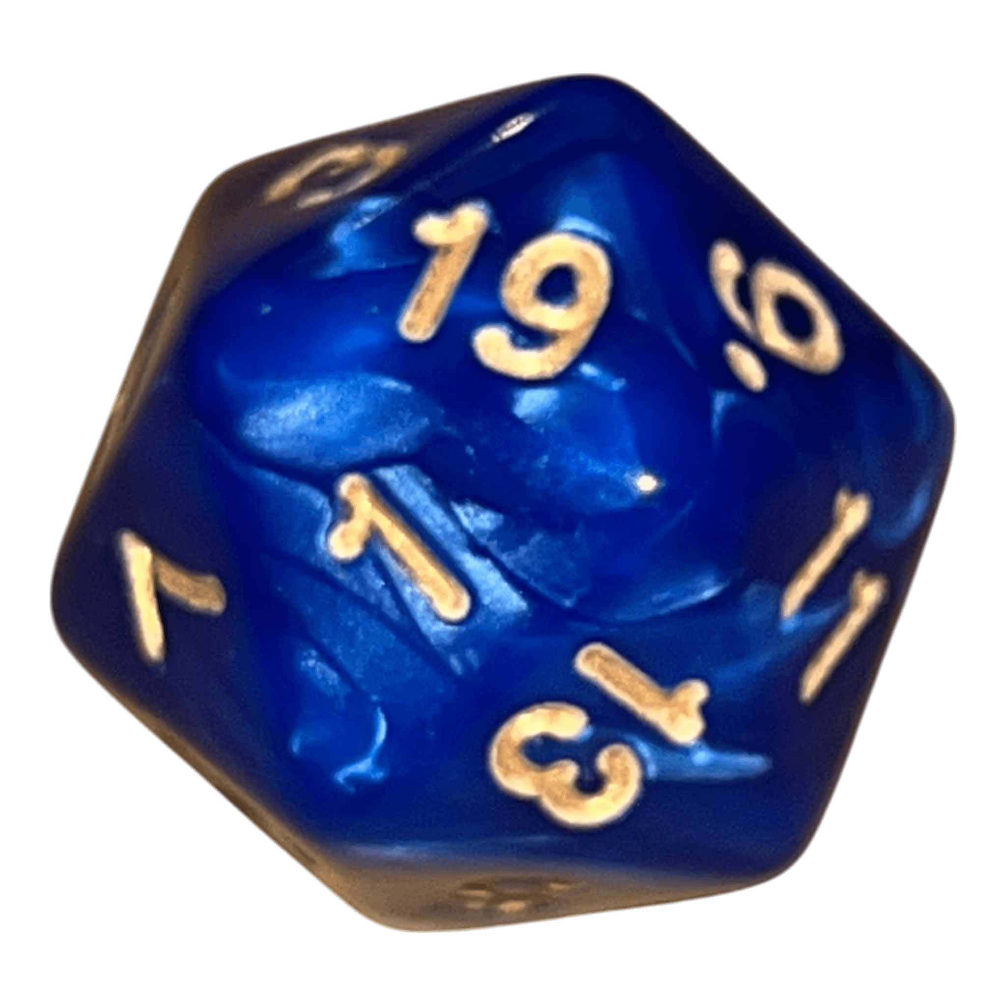 Philos Perlmutt W20 in blau/gold