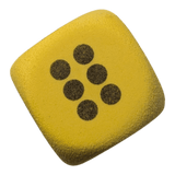 Schaumstoffwürfel W6 35mm Gelb