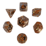 Totenkopf Würfel – Skull Dice Transparent (7er Set)