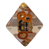 Totenkopf Würfel – Skull Dice Transparent (7er Set)