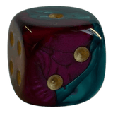 Chessex Gemini Purple-Teal W6 (20mm)