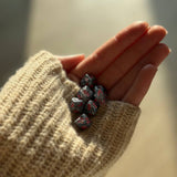 Chessex Velvet Black/red 7er MINI Set