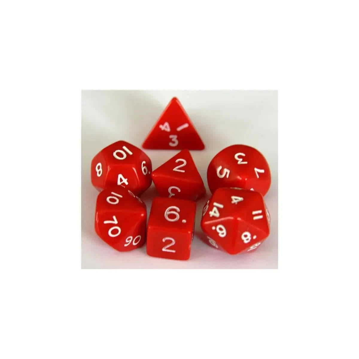 Europaeischer Markenhersteller Polyhedral Set Rot