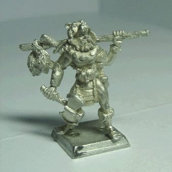 Ral Partha Reaver Tyrant Champion - 2 Bears