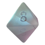 Waerfel Stube Regebogenfarben Frosted Glaswürfel W8