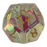 Waerfel Stube Regebogenfarben transparente Glaswürfel W12