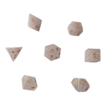 Waerfel Stube Rosenquarz Edelsteinwürfel Set