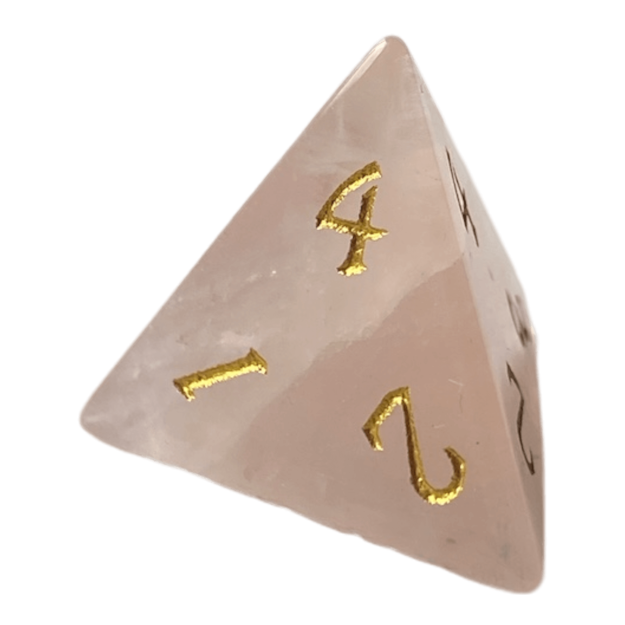 Waerfel Stube Rosenquarz Edelsteinwürfel W4