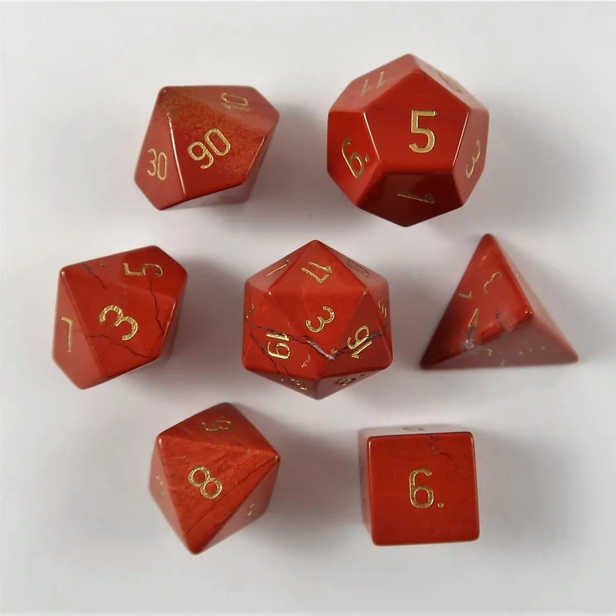 Roter Jasper Set