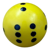 RundWürfel W6 Gelb/Schwarz