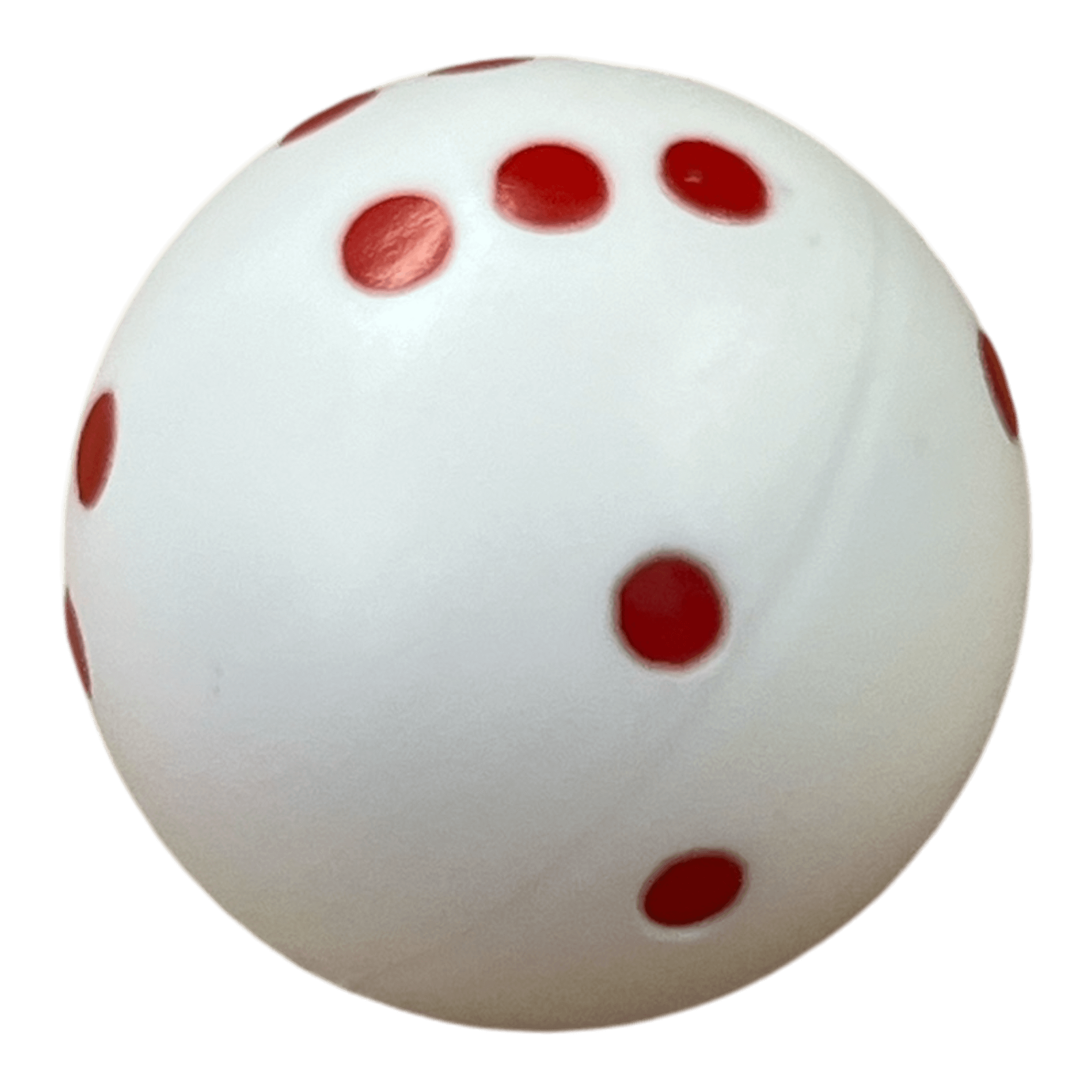 Philos RundWürfel W6 Weiß/Rot