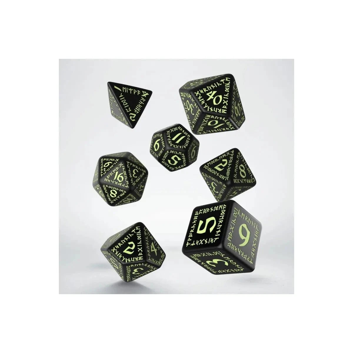 Q Workshop Runic Black/glow in the dark Set