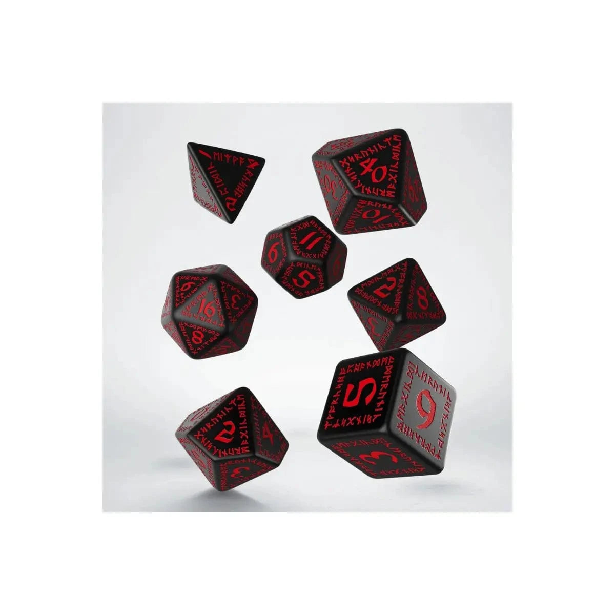Q Workshop Runic Black/red Set