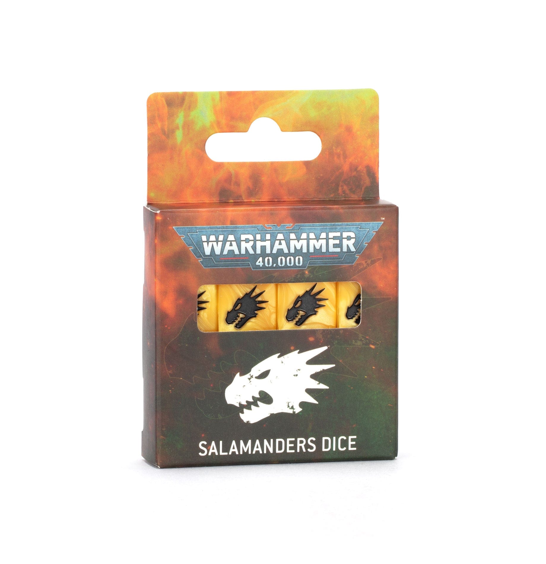 Games Workshop Salamanders Würfelset