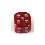 Truant SchädelWürfel Rot W6