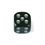 Truant SchädelWürfel Schwarz W6