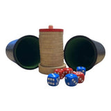 Würfel Stube Schockbesteck aus Holz (inkl. Becher & Würfel)