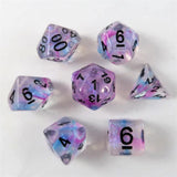 Waerfel Stube Shimmer Dice blue-purple Set