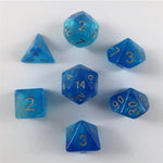 Waerfel Stube Shimmer Dice blue Set